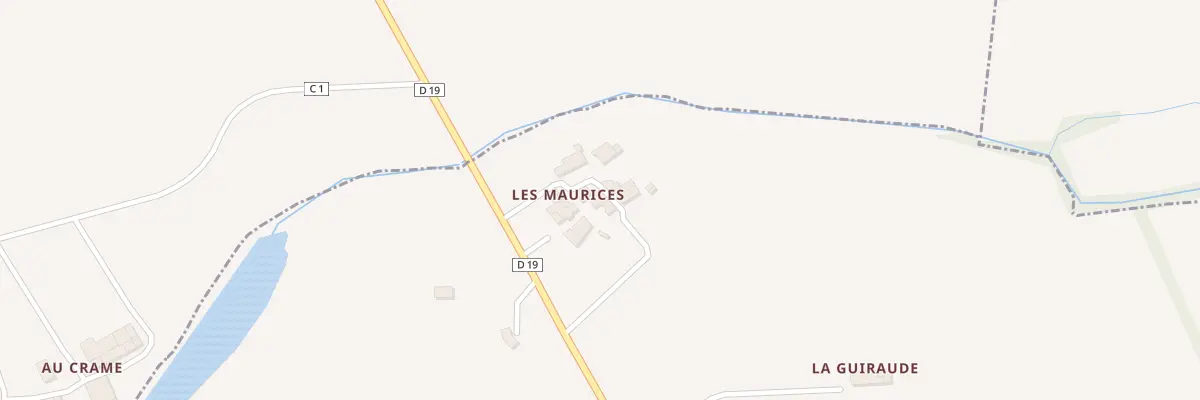 Plan du 132 Che des Maurices à Saint-Astier