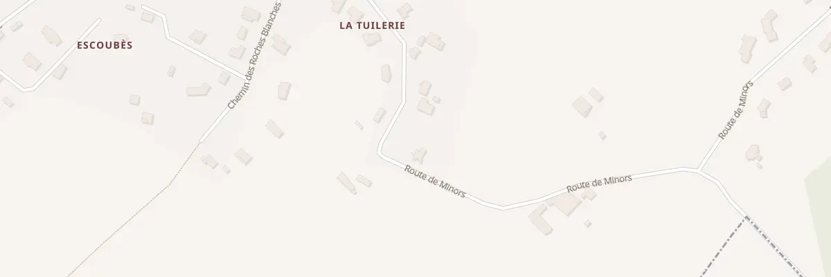Plan du 9 Rte de Minors à Birac-sur-Trec