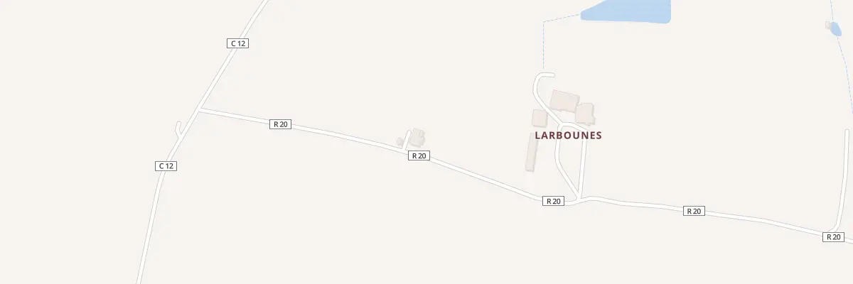 Plan du 5208 Larbounes à Bassoues