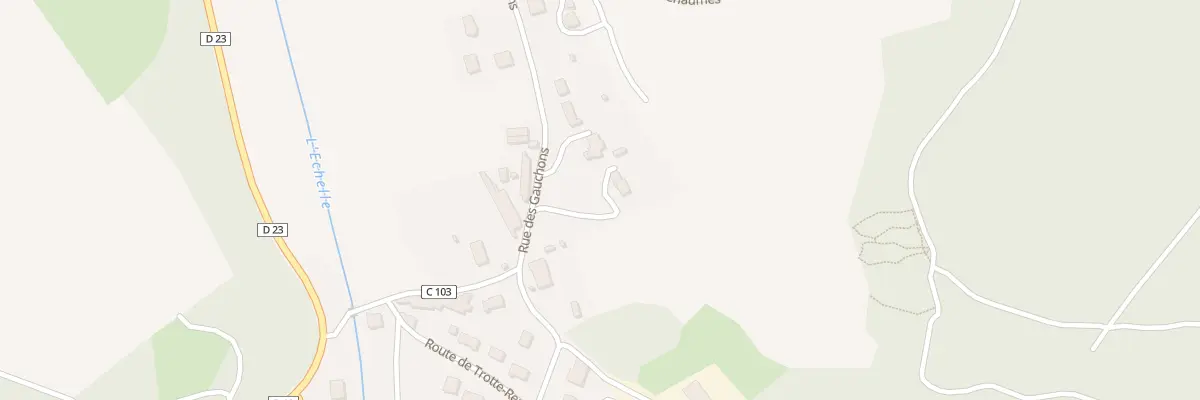 Plan du 55 Rue des Gauchons à Touvre