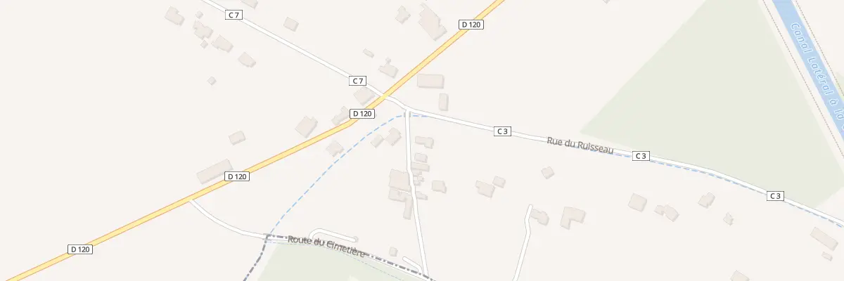 Plan du 143 Buros à Villeton