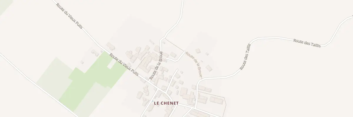 Plan de Rte de la Broue à Saint-Ciers-sur-Bonnieure
