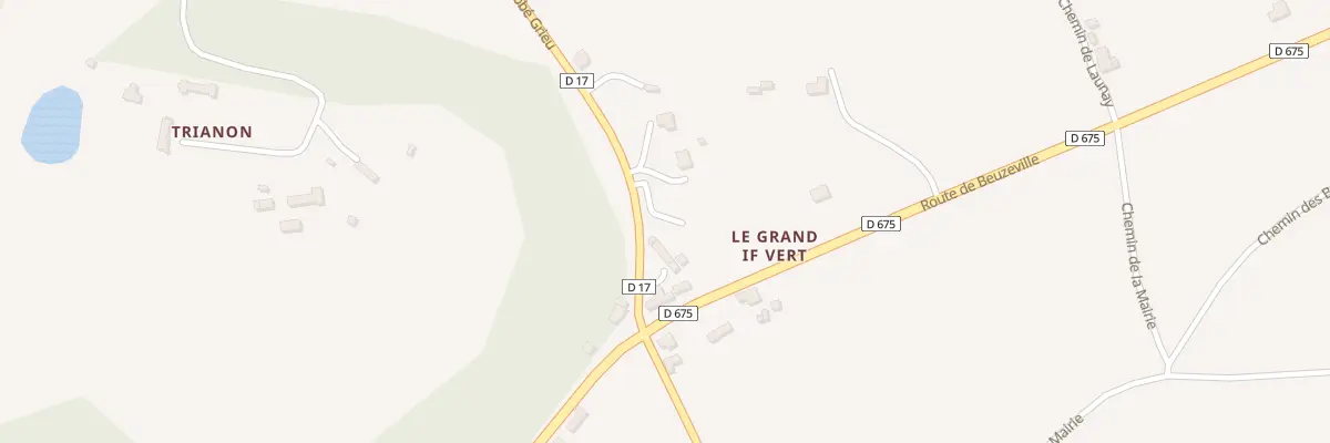 Plan du 5223 Le Gd If Vert à Saint-Benoît-d’Hébertot