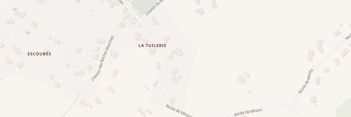 Plan du 3 Rte de Minors à Birac-sur-Trec