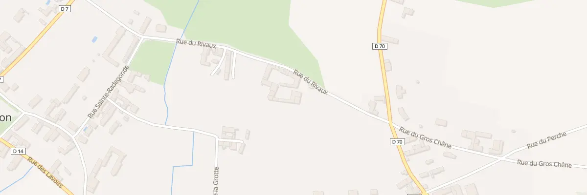 Plan du 16 Rue du Rivaux à Berthegon