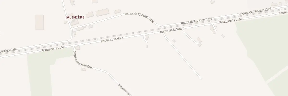 Plan du 1040 Rte de la Voie à Beaupouyet