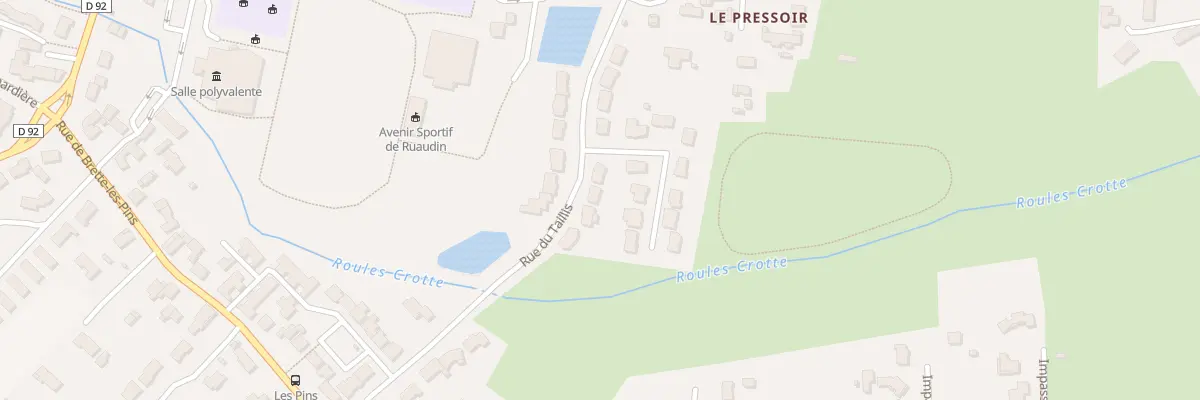 Plan du 18 Rue du Taillis à Ruaudin