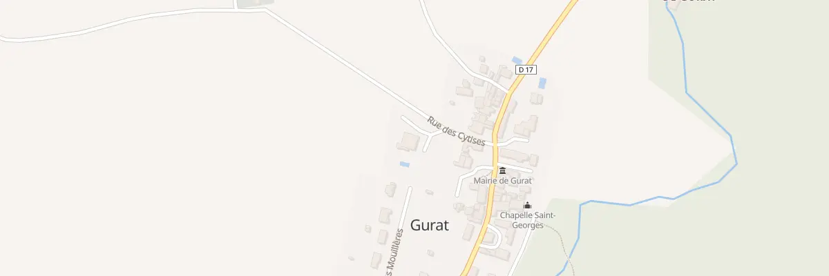 Plan du 3 Rue des Cytises à Gurat