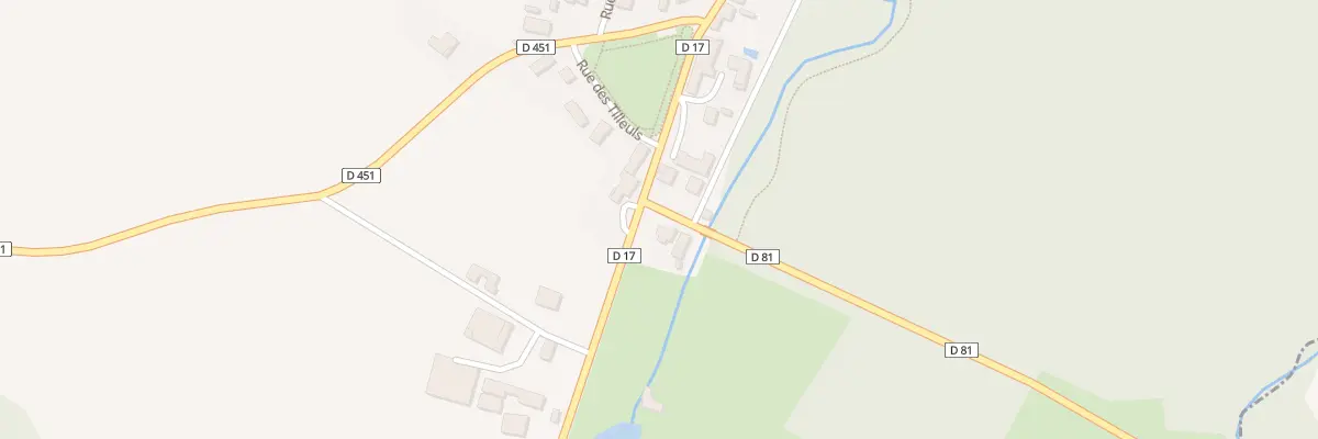 Plan du 2 Rte de Vendoire à Gurat