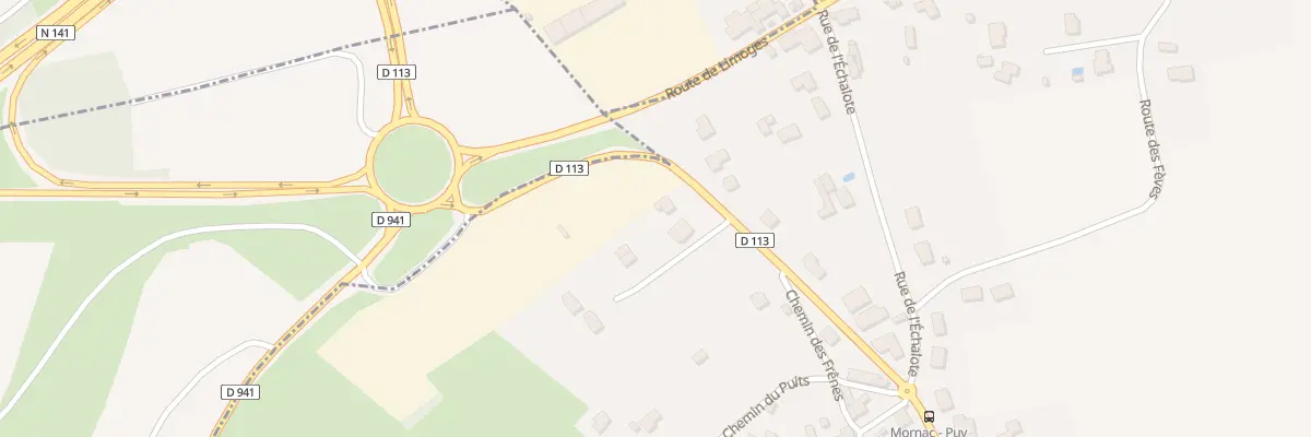 Plan du 33 Rte des Grands Champs à Mornac