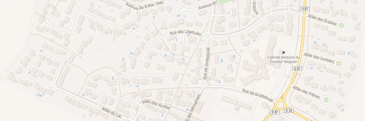 Plan du 34 Rue des Libellules à Vouneuil-sous-Biard