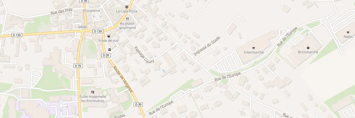 Plan du 16 Rue de la Gare à Criquetot-l’Esneval