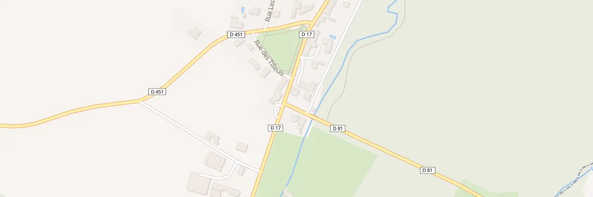 Plan du 1 Rte de Vendoire à Gurat