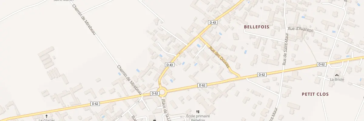 Plan du 9 Rue de Vendeuvre à Neuville-de-Poitou