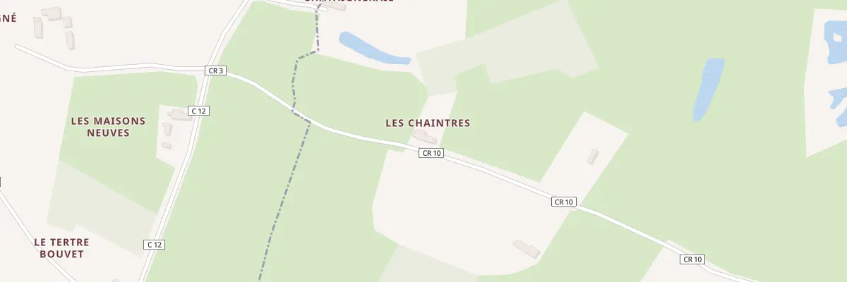 Plan du 5014 La Chaintre à Courcebœufs