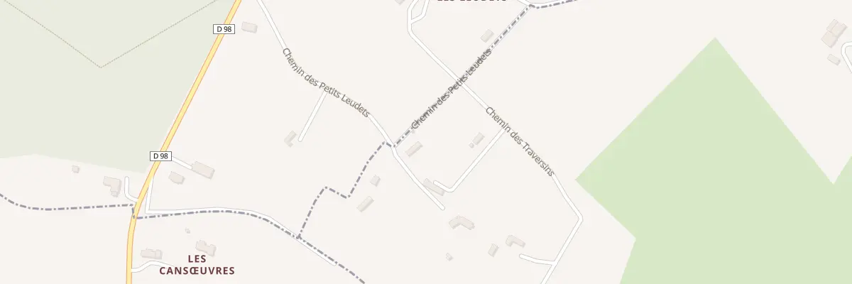 Plan du 5054 Les Leudets au Brévedent