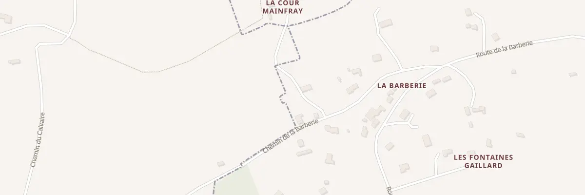Plan du 226 Che de la Barberie à Rocques