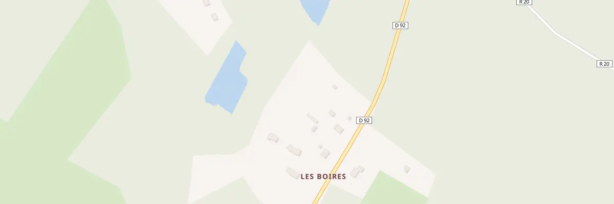 Plan du 1166 Rte des Boires à Changé