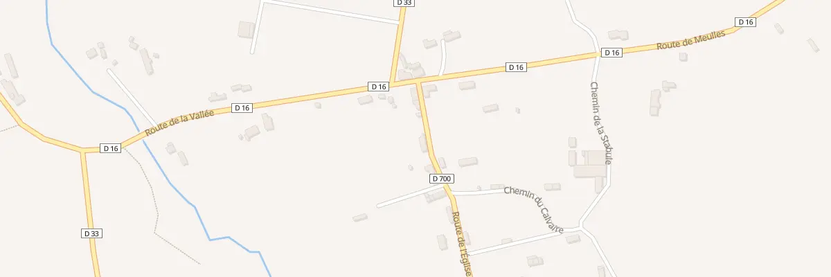 Plan du 70 Rte de l’Église à Canapville