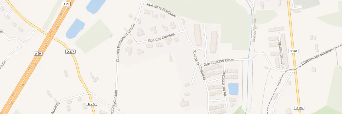 Plan du 215 Rue de la Plastique à La Rivière-Saint-Sauveur