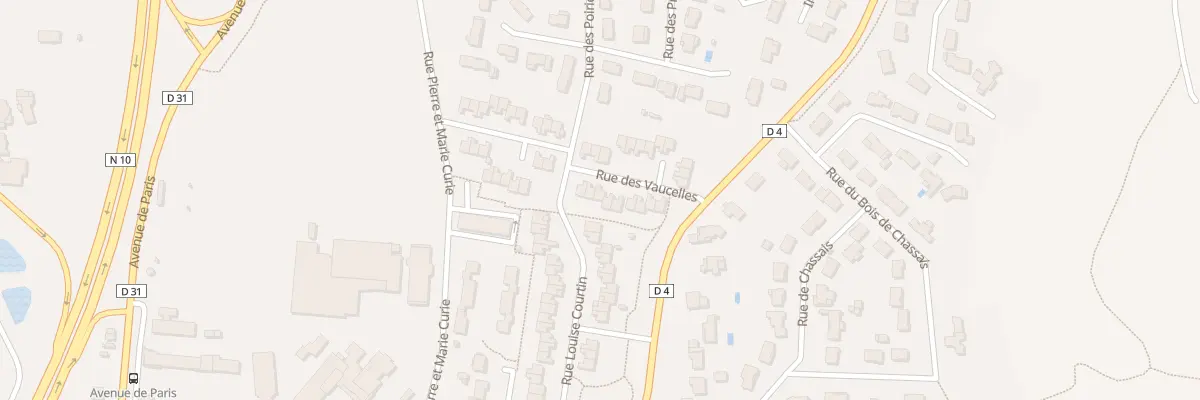 Plan du 26 Rue des Vaucelles à Vivonne