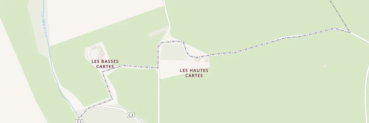Plan du 1 Les Hautes Cartes à Saint-Laurent-de-Lin