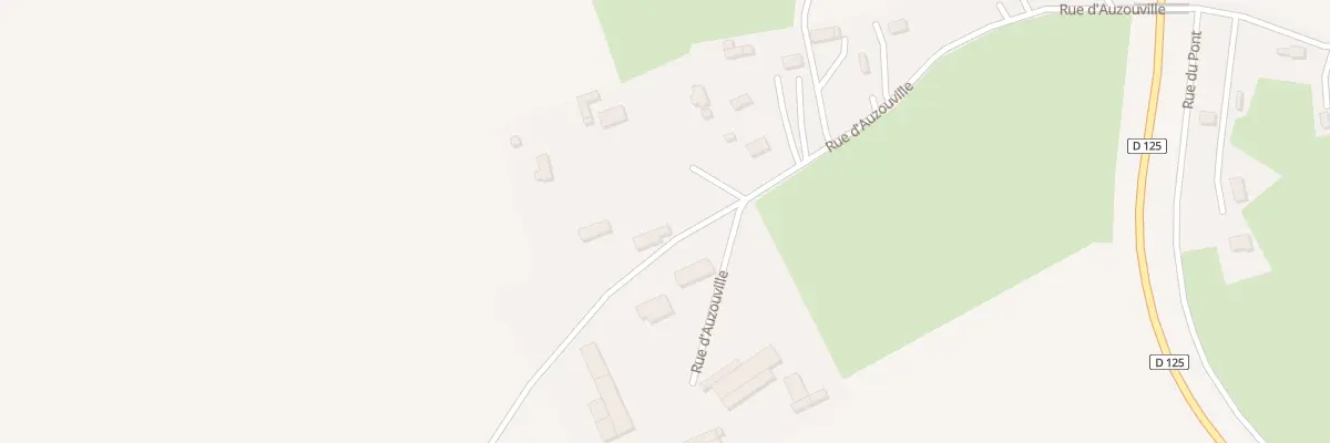 Plan du 60 Rue d’Auzouville à Angerville-l’Orcher