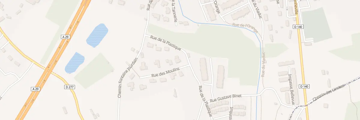 Plan du 11 Rue des Moulins à La Rivière-Saint-Sauveur