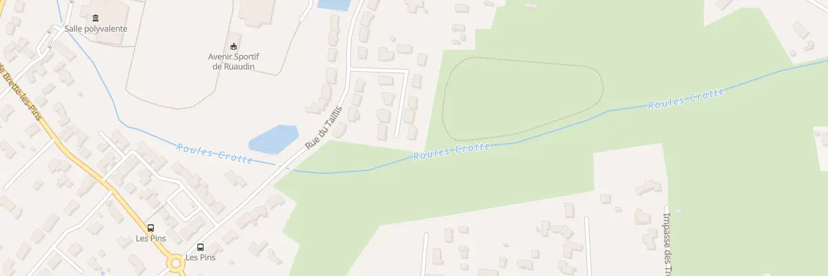 Plan du 13 Rue du Bosquet à Ruaudin