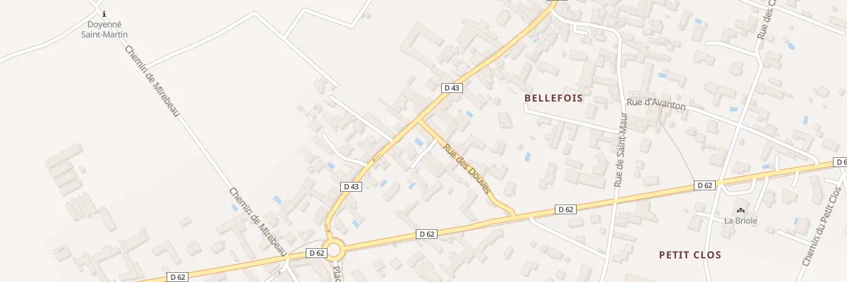 Plan du 13 Rue de Vendeuvre à Neuville-de-Poitou
