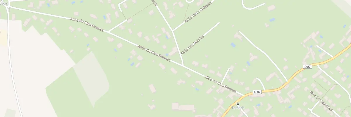 Plan du 16 All du Clos Bonnet à Vouneuil-sous-Biard