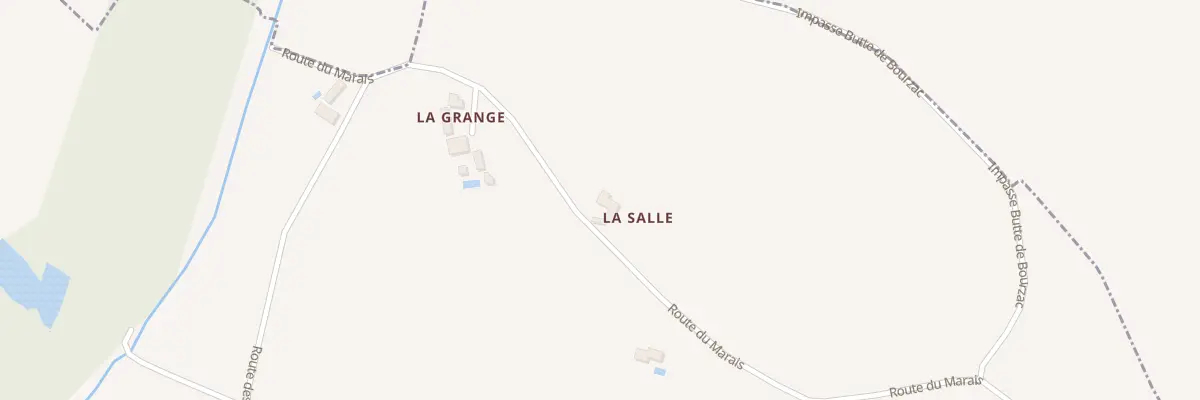 Plan du 89 Bourzac à Nanteuil-Auriac-de-Bourzac