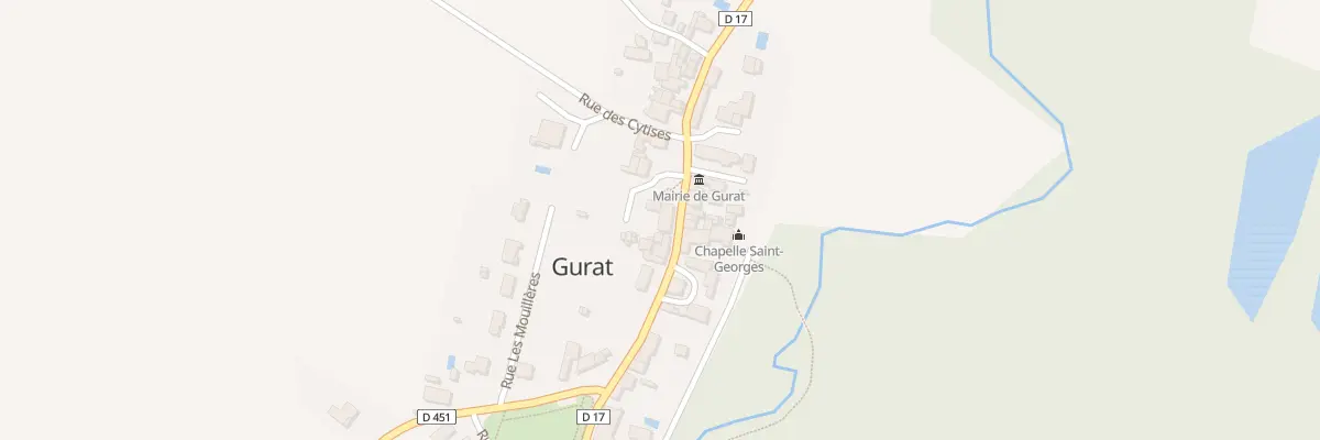 Plan du 5014 Le Bourg à Gurat