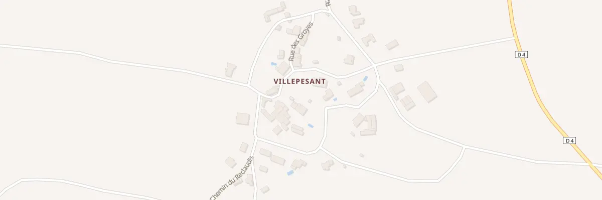 Plan du 19 Rue du Champ de la Vigne à Vivonne