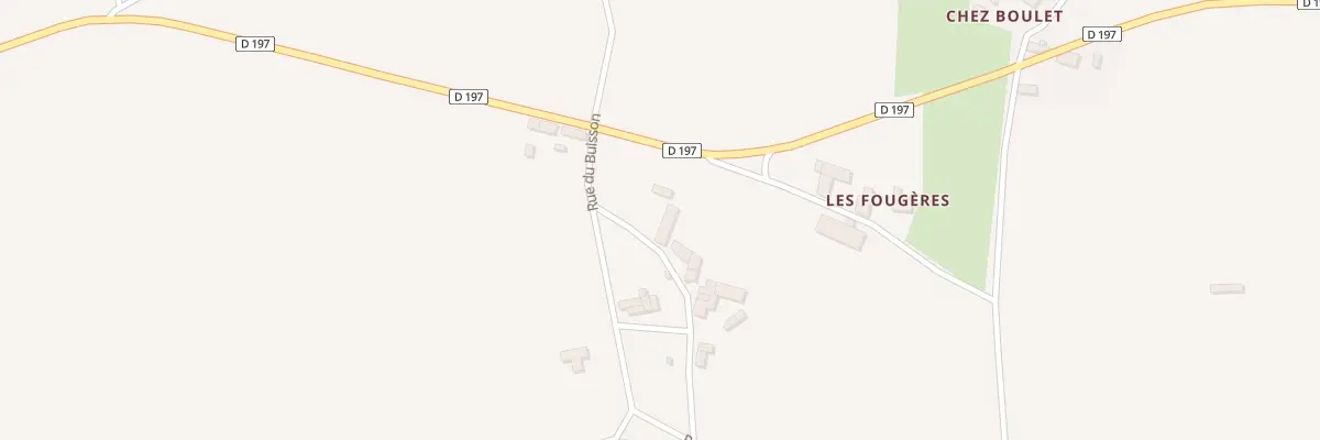 Plan du 1 Rue du Four a Pain à Bioussac