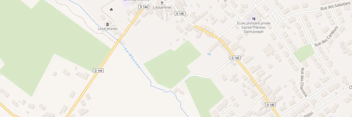 Plan du 10 Rue du 11 Novembre à Teloché