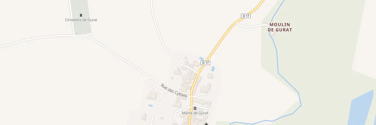 Plan du 4 Rue de la Petite Côte à Gurat