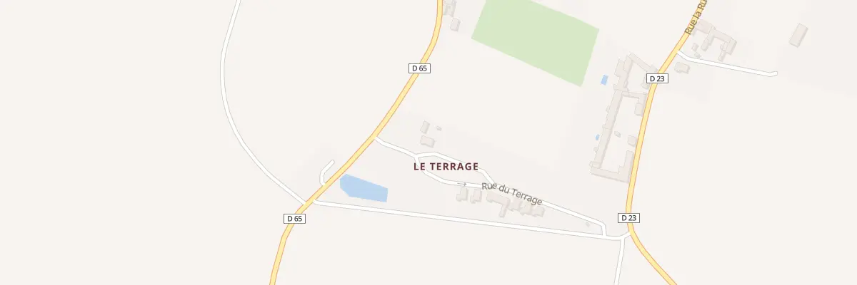 Plan du 5 Le Terrage à Pouant