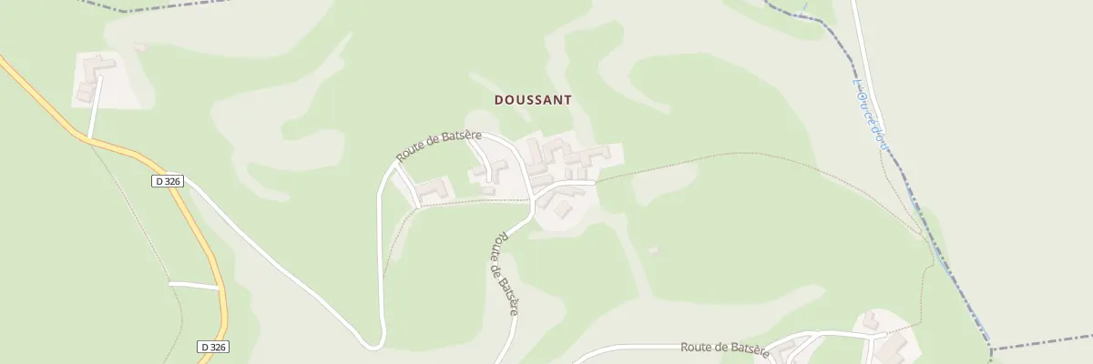 Plan du 11 Che de Sarlabous à Escots