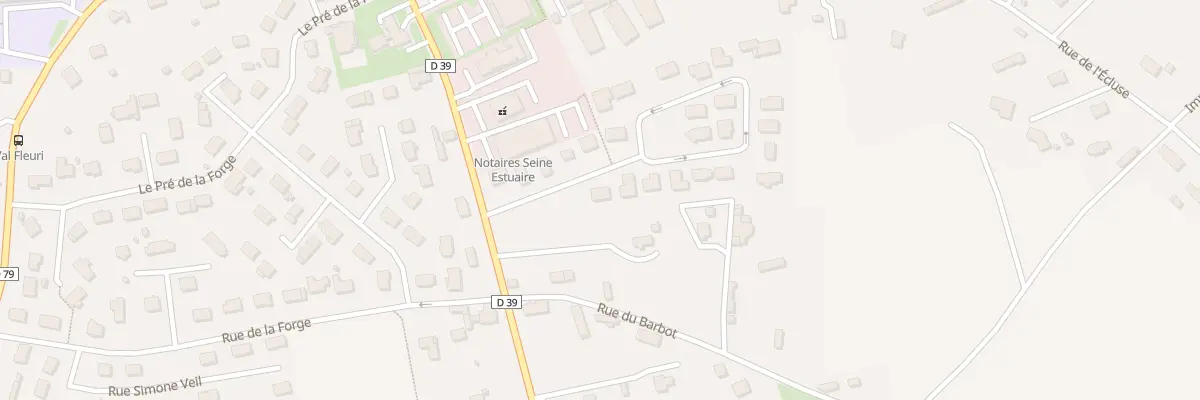 Plan du 2 Rue Jean-Baptiste Fiquet à Criquetot-l’Esneval