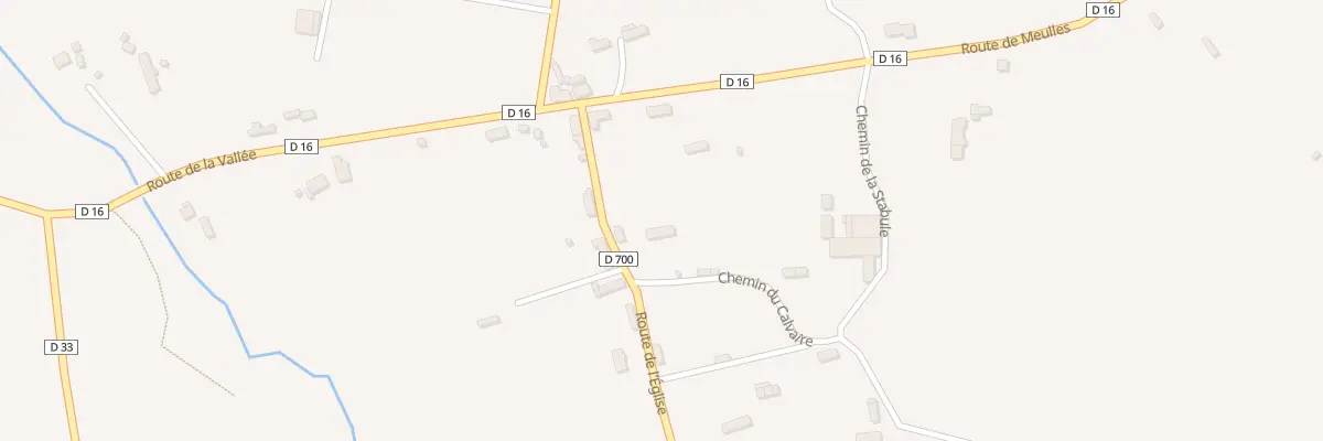 Plan du 87 Rte de l’Église à Canapville