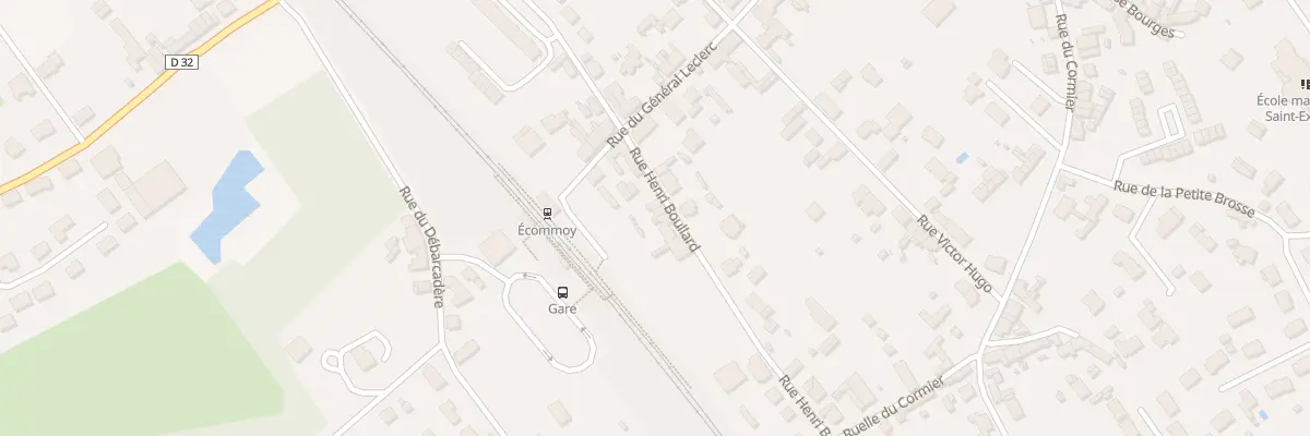 Plan du 6 Rue Henri Boullard à Écommoy