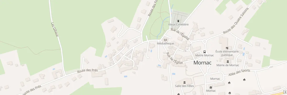 Plan du 5 Rte des Pres à Mornac
