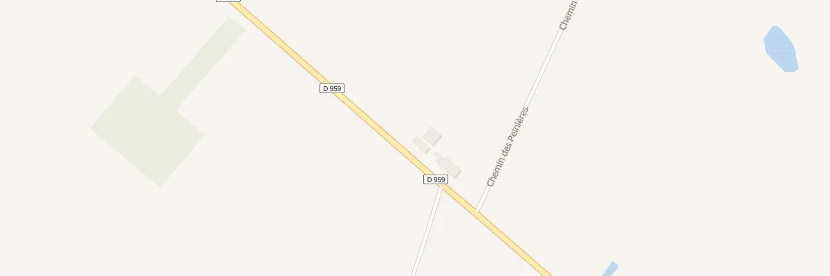 Plan du 2500 Rte de la Marquisière à Villiers-au-Bouin