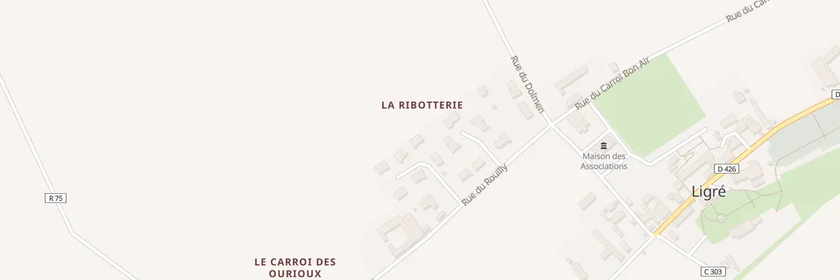 Plan du 10B Rue du Rouilly à Ligré