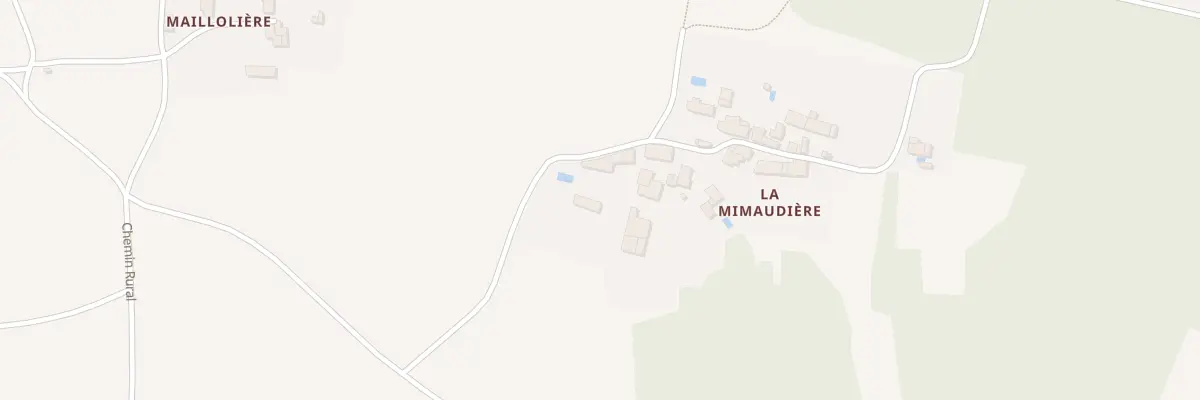 Plan du 5436 La Mimaudiere à Blanzay