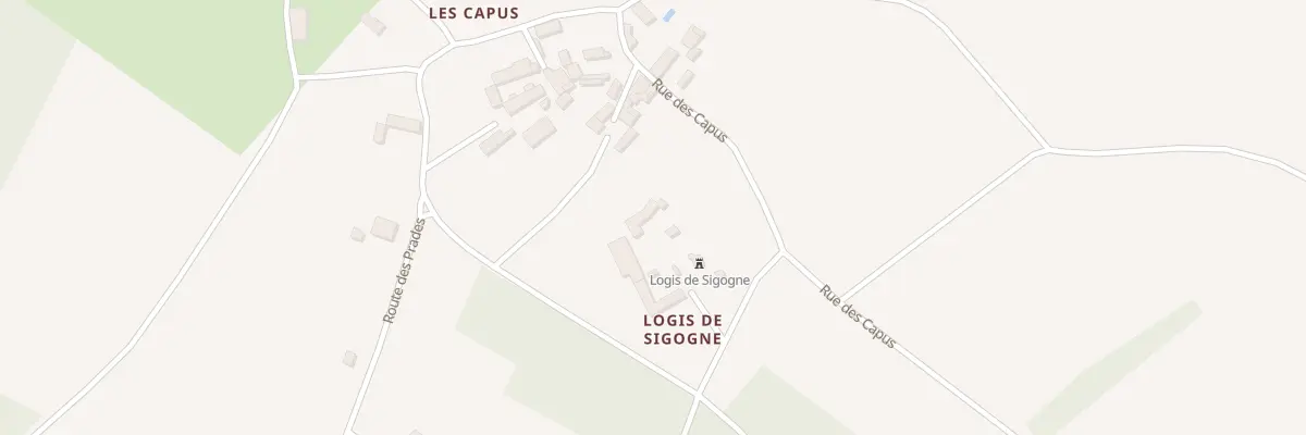 Plan du 123 Rue des Capus à Coulgens