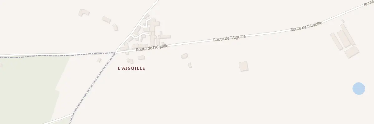 Plan du 1013 Rte de l’Aiguille à Coulgens