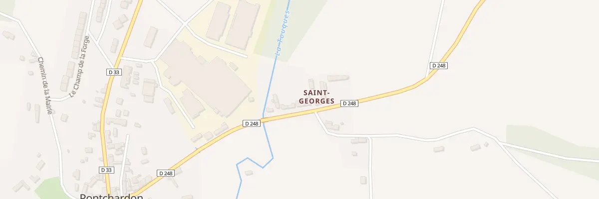 Plan du 31A Saint Georges à Pontchardon
