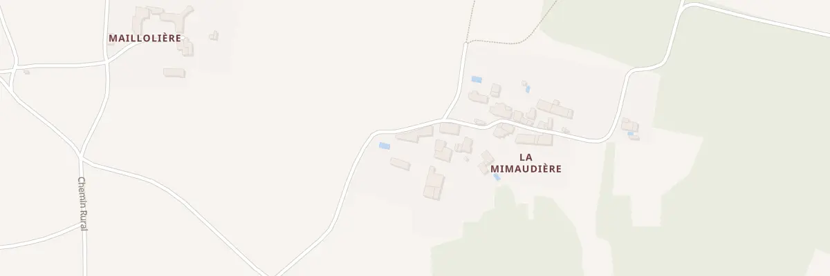 Plan du 5511F La Mimaudiere à Blanzay
